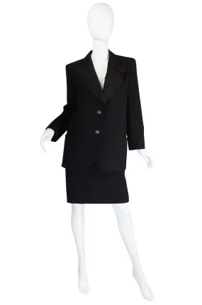 1970s Yves Saint Laurent "Le Smoking" Tuxedo Suit