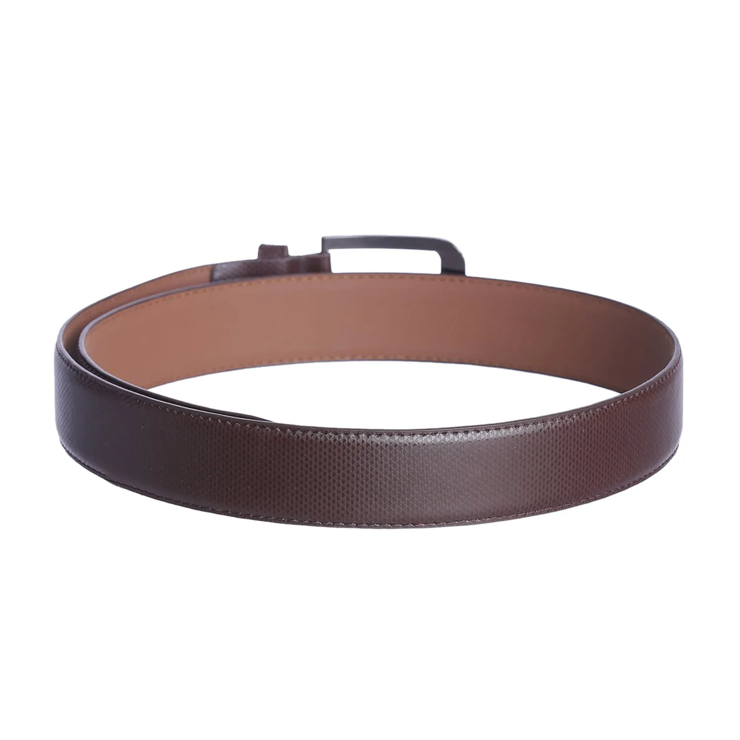 4206 Brown Textured Belt for Men