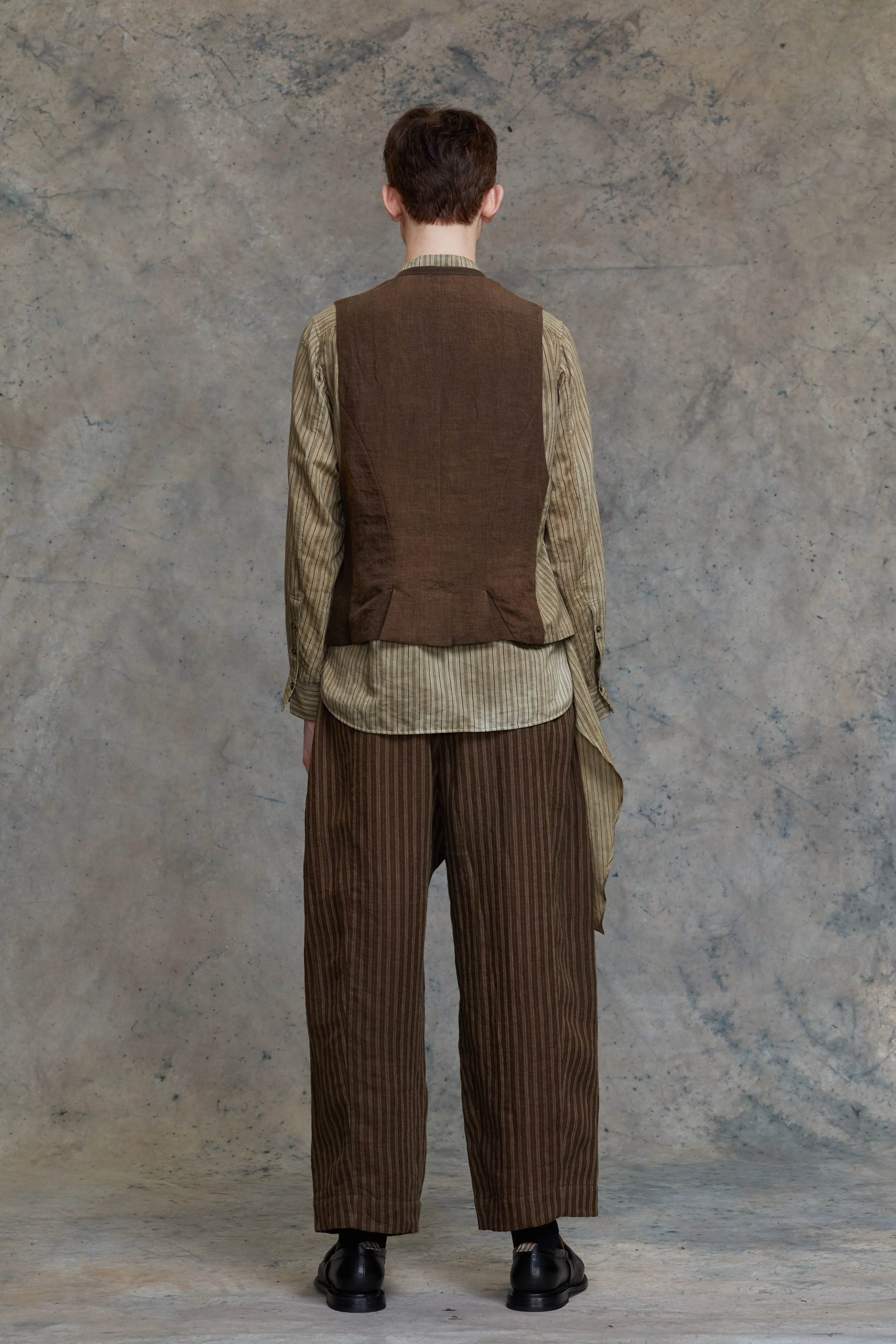 ASYMMETRIC COLLAGED WAISTCOAT