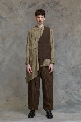 ASYMMETRIC COLLAGED WAISTCOAT