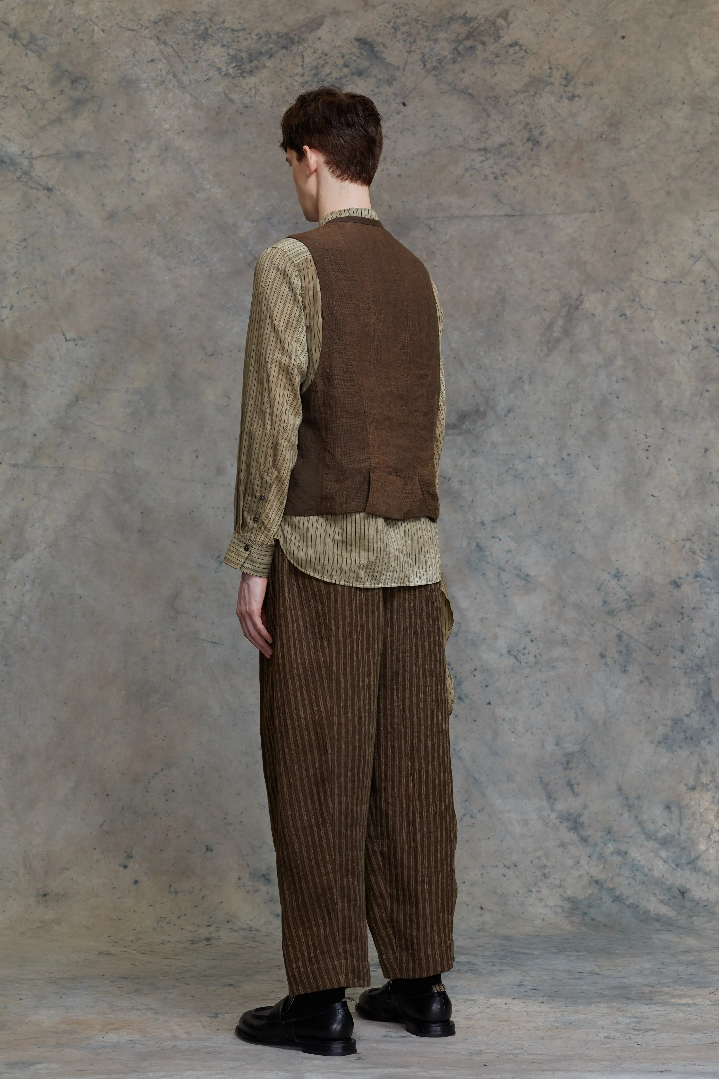 ASYMMETRIC COLLAGED WAISTCOAT