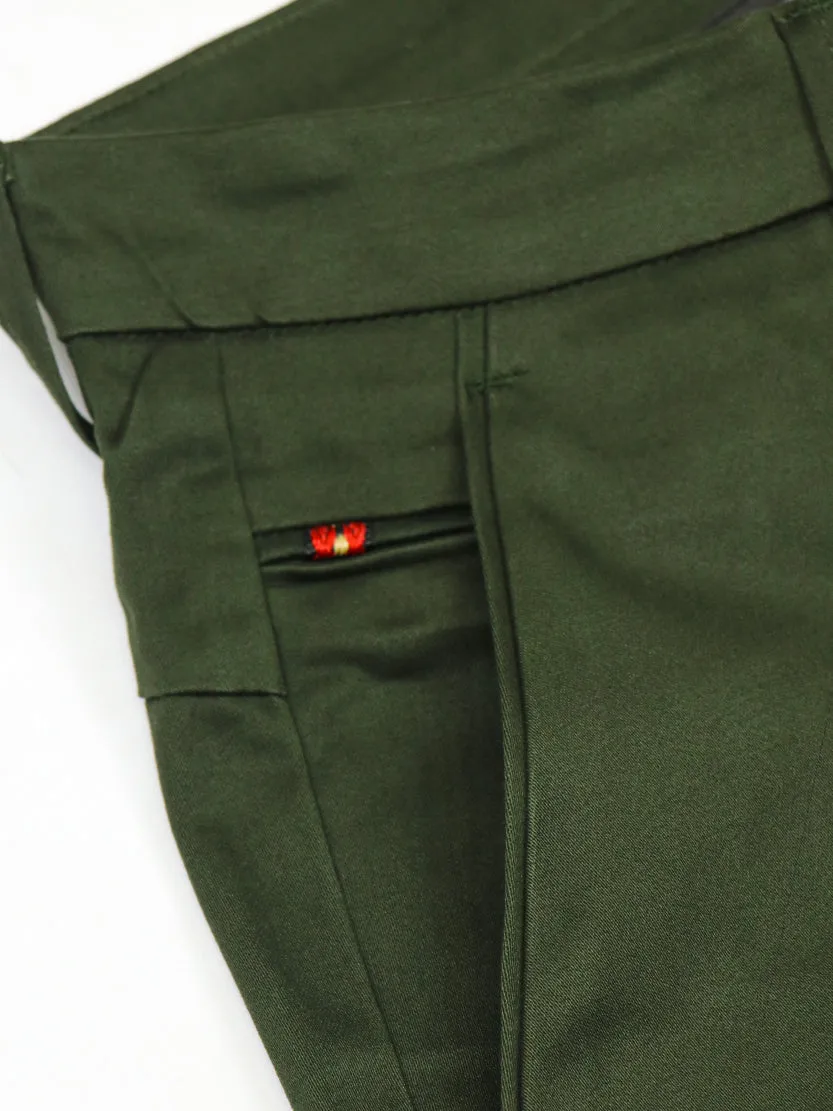 BH Cotton Chino Pant For Men Pickle Green MCP16