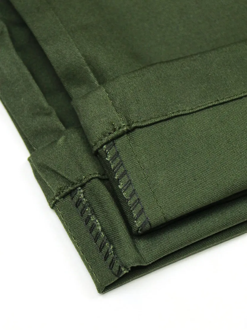 BH Cotton Chino Pant For Men Pickle Green MCP16