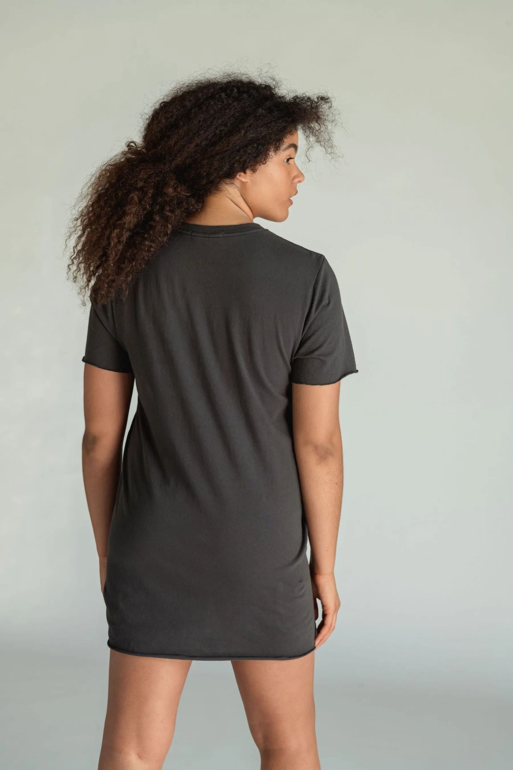 Black Zepplin Tee Dress