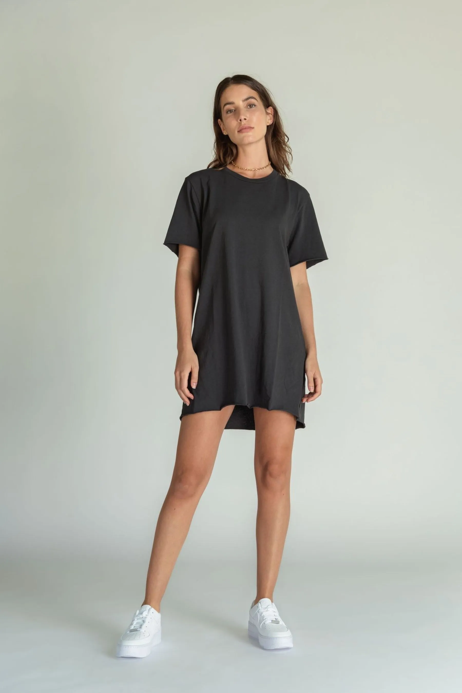 Black Zepplin Tee Dress