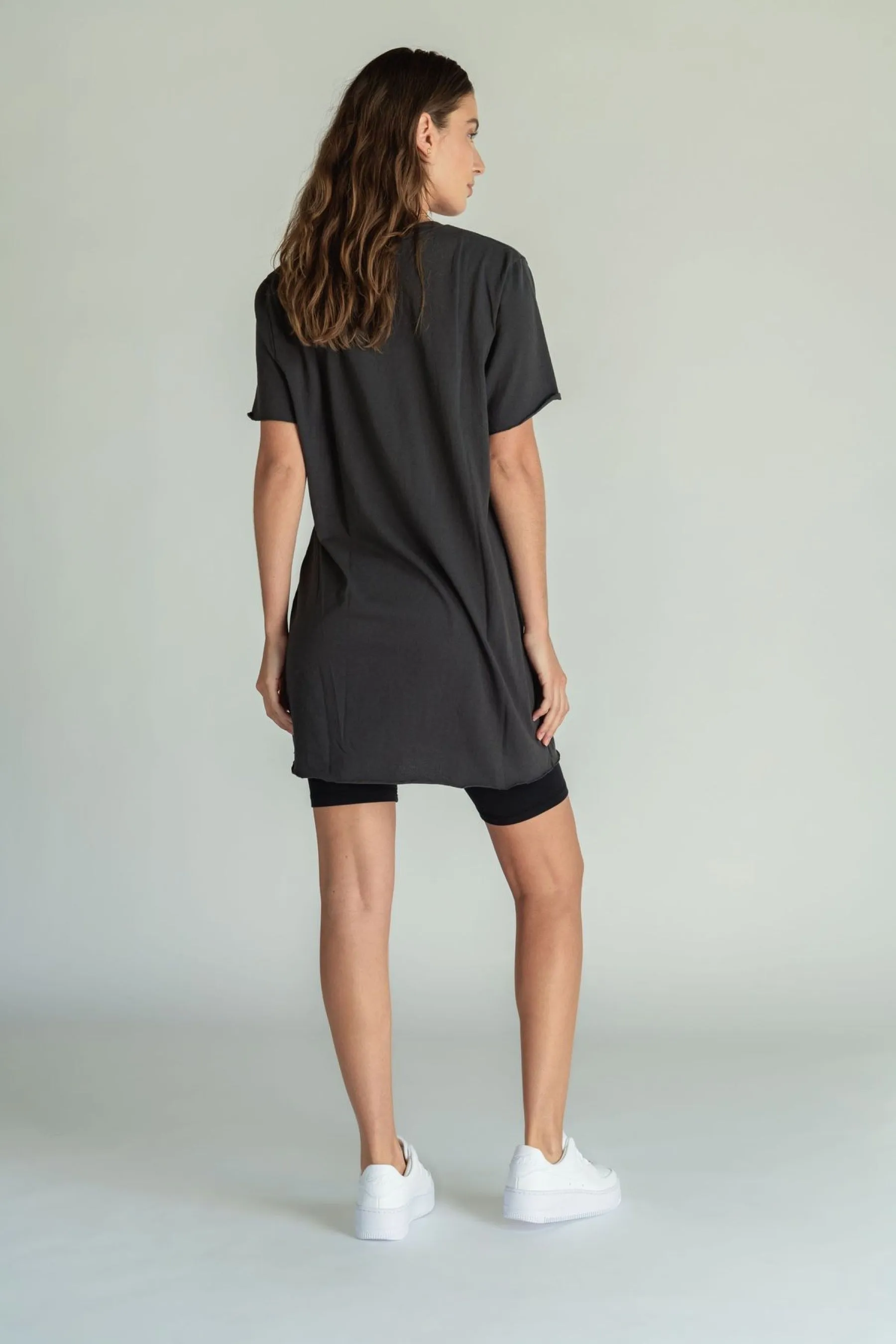 Black Zepplin Tee Dress