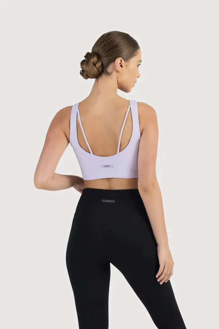 BLOCH WOMENS SCRUNCH HEM CROP (DREAMSCAPE)