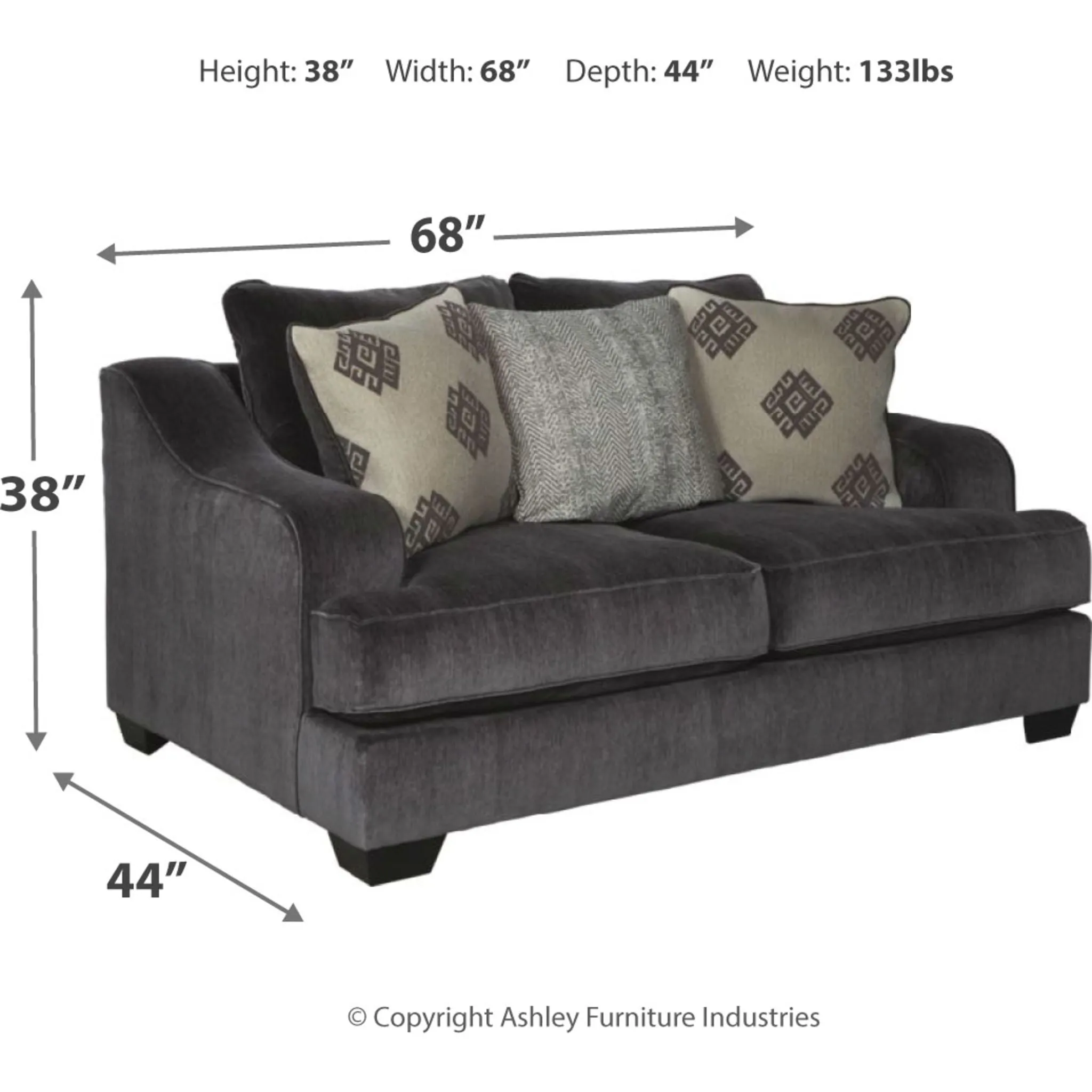 Corvara- EXCLUSIVE Loveseat
