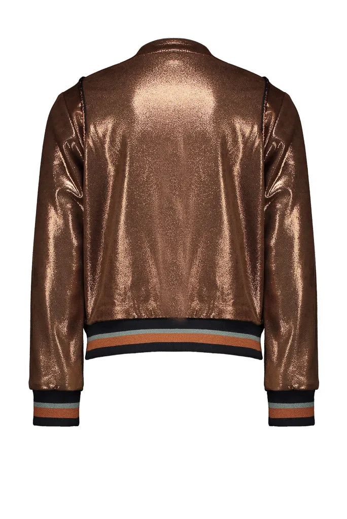 Daisy Bomber Zip Jacket