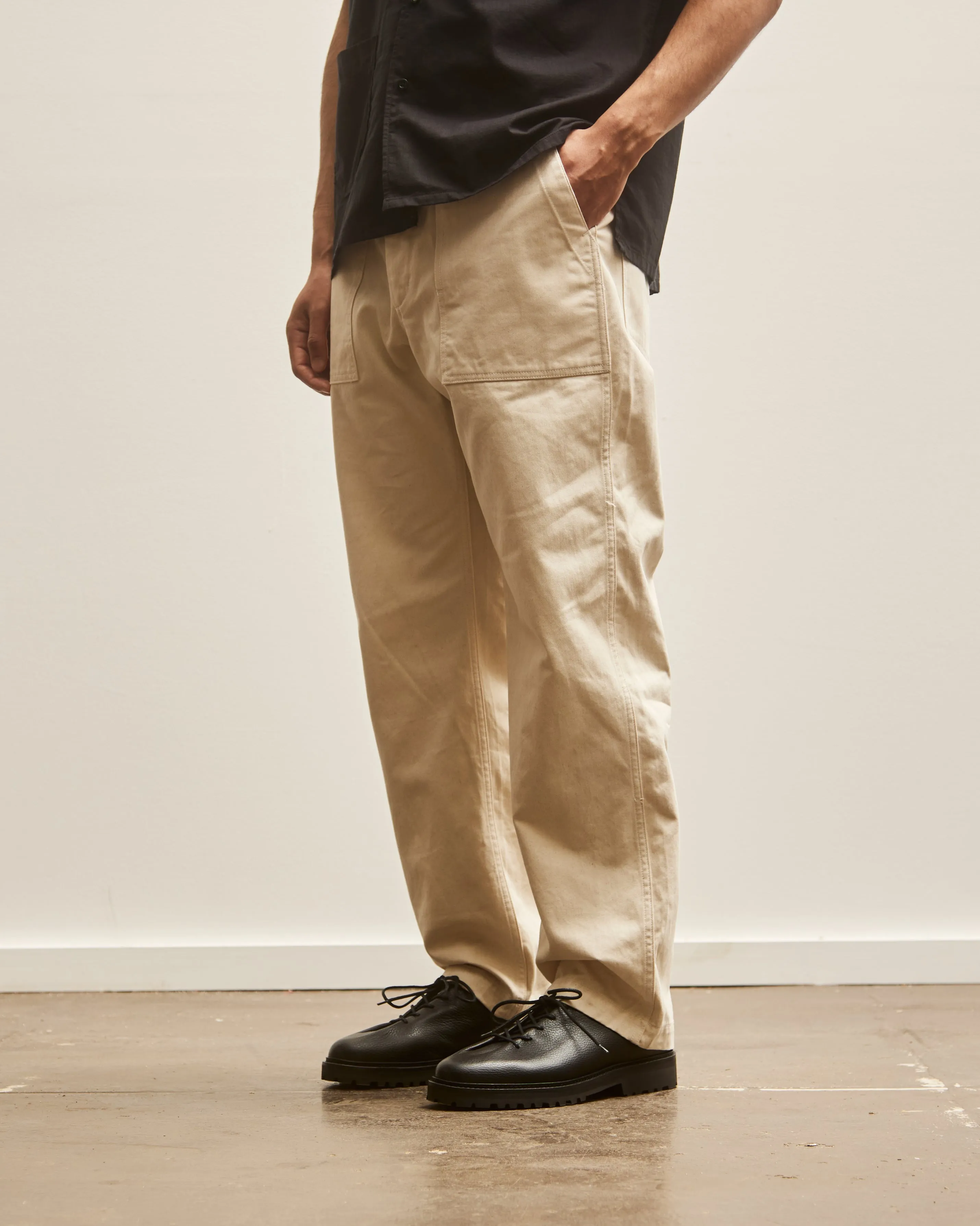 Engineered Garments Chino Twill Fatigue Pant, Natural