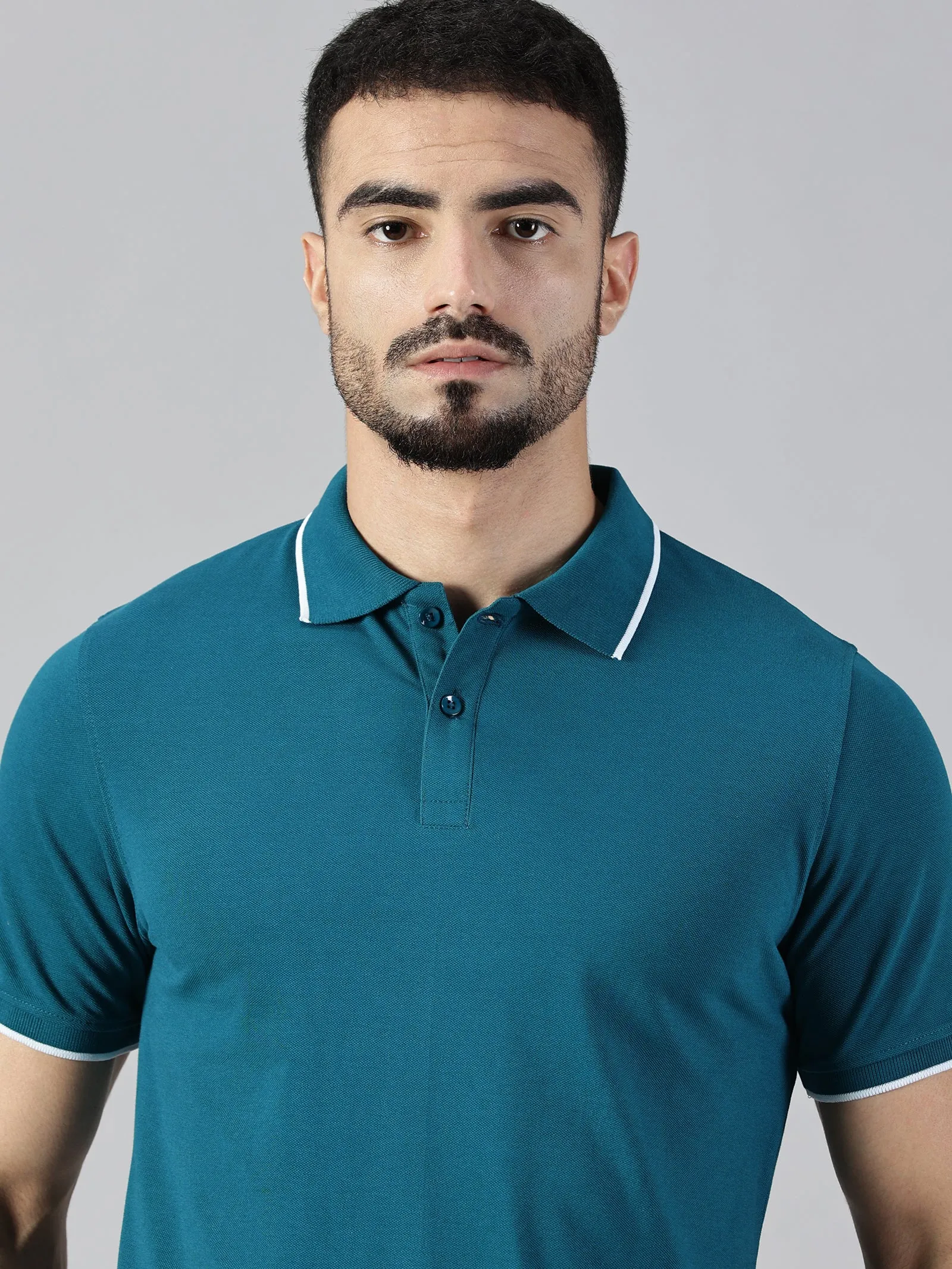 Everyday Teal Blue Polo T-Shirt