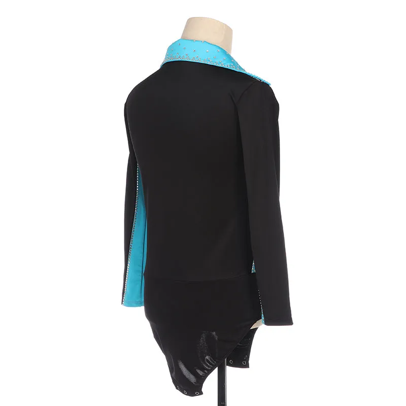 Figure Skating Shirt Top Leo for Boys & Mens Black and other Color