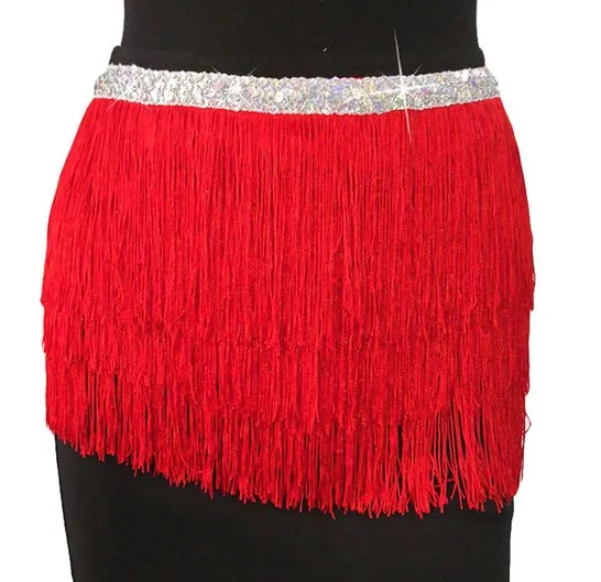 Fringe Wrap Skirt