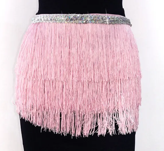 Fringe Wrap Skirt