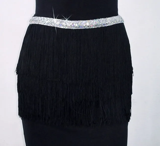 Fringe Wrap Skirt