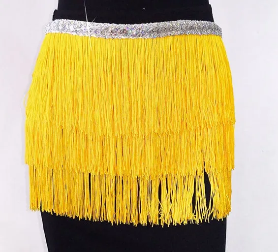 Fringe Wrap Skirt
