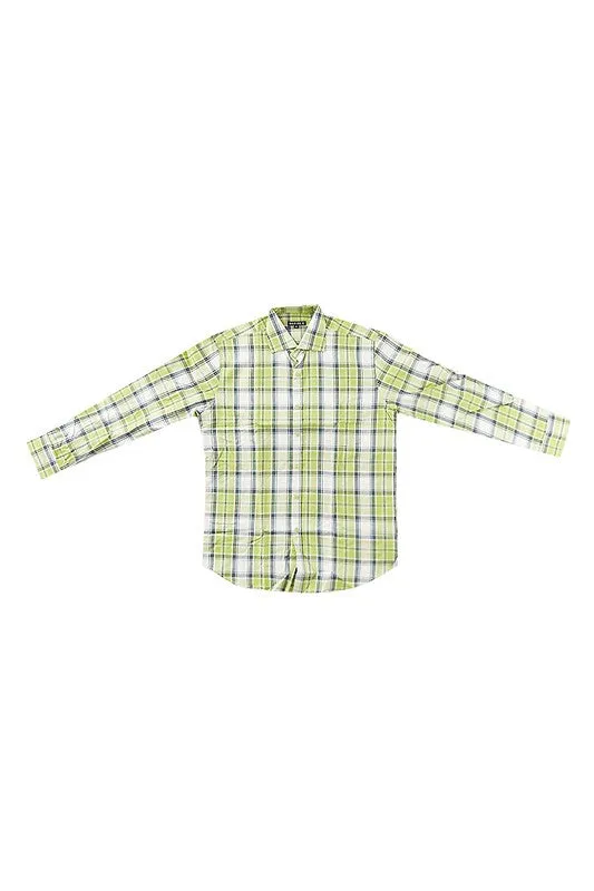 Green Plaid Shirt