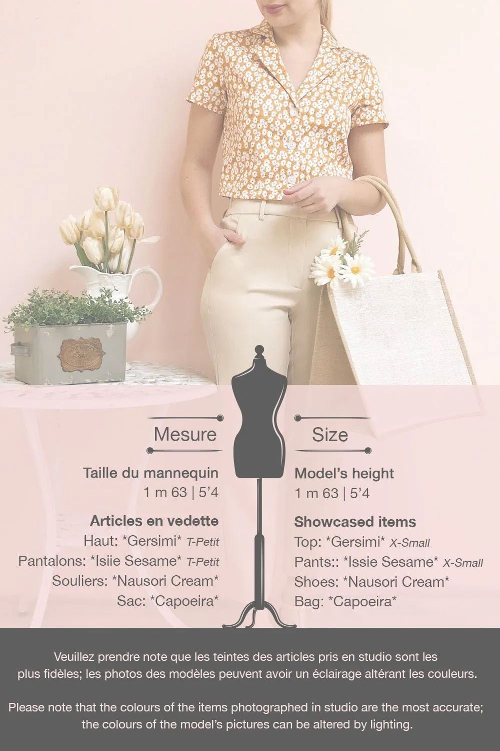 Issie Sesame | Cream Straight Leg Pants