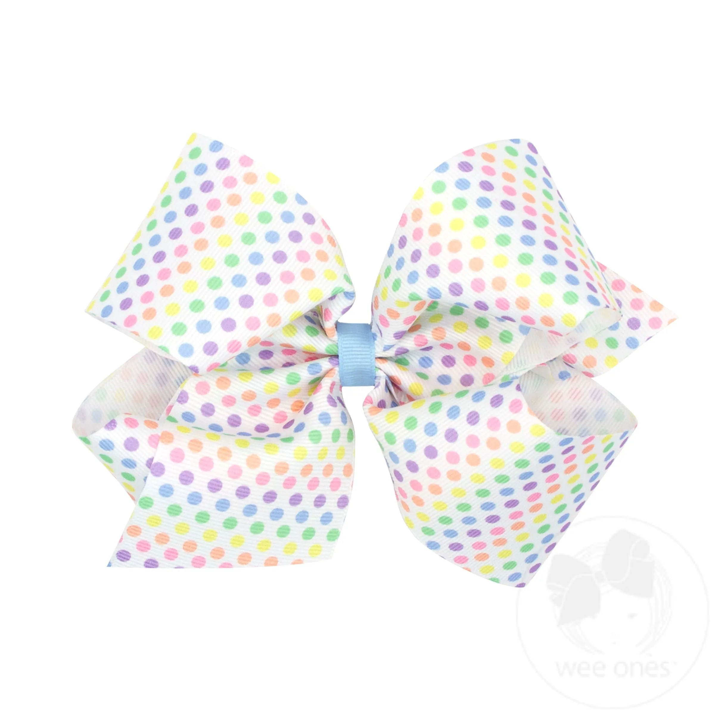 King Grosgrain Easter-themed Print Girls Hair Bow