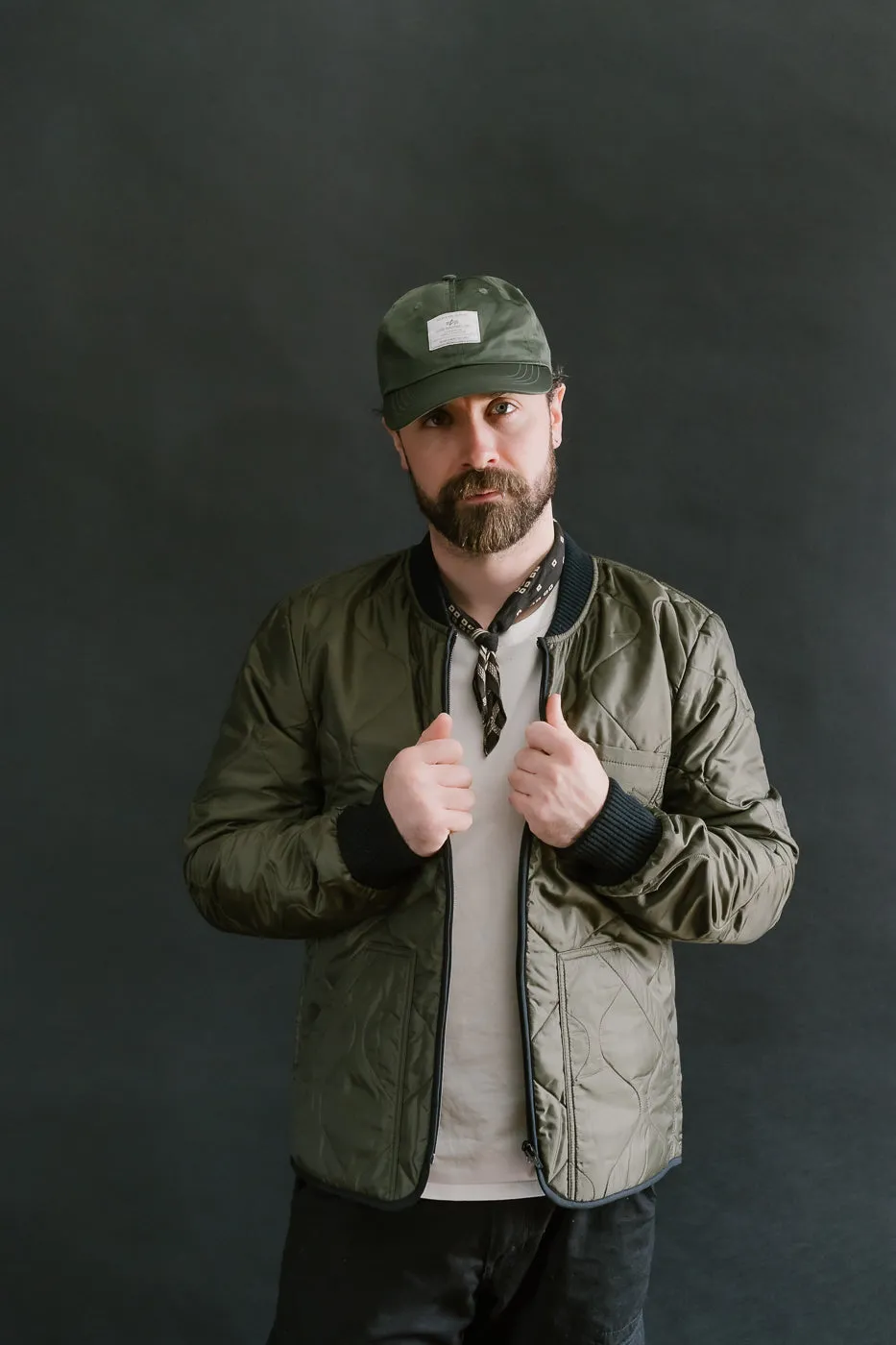 M-Z-A-NOS - Type 2 Frostbite Quilted Nylon Jacket - Khaki