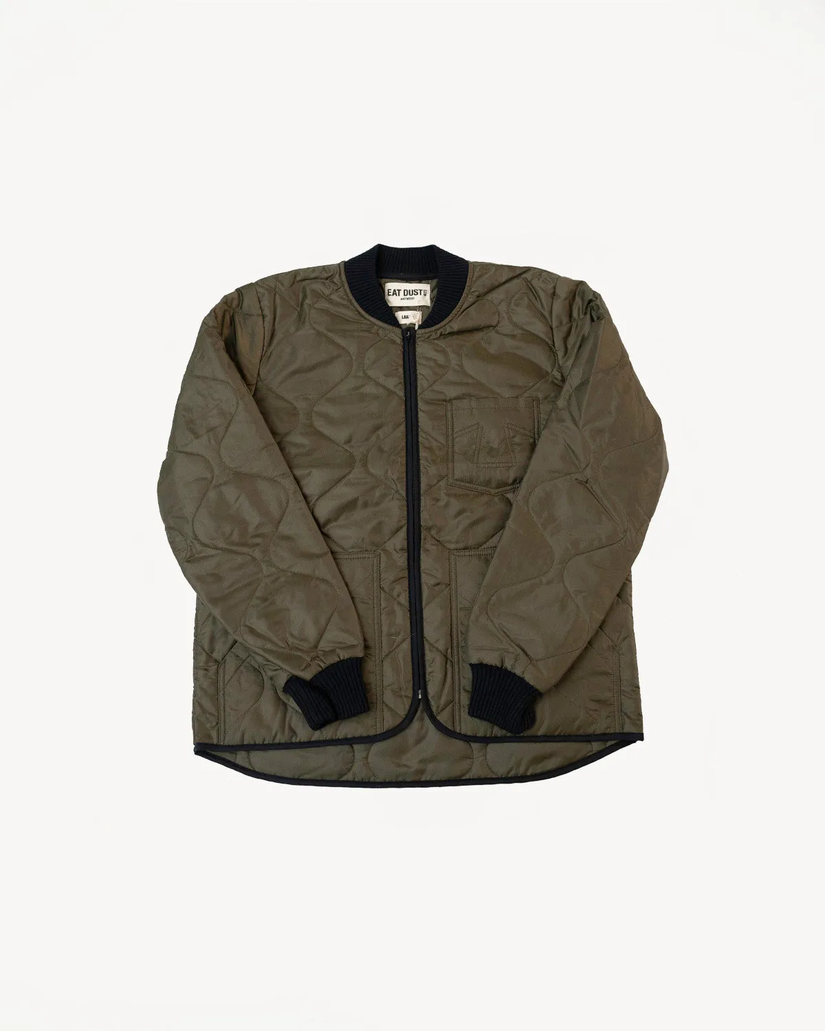 M-Z-A-NOS - Type 2 Frostbite Quilted Nylon Jacket - Khaki