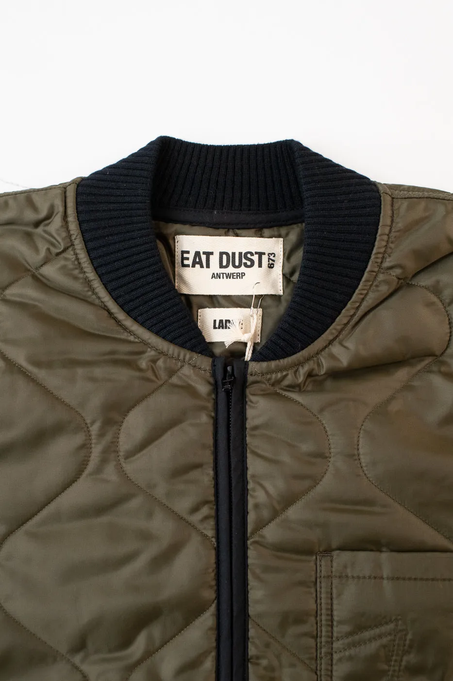 M-Z-A-NOS - Type 2 Frostbite Quilted Nylon Jacket - Khaki