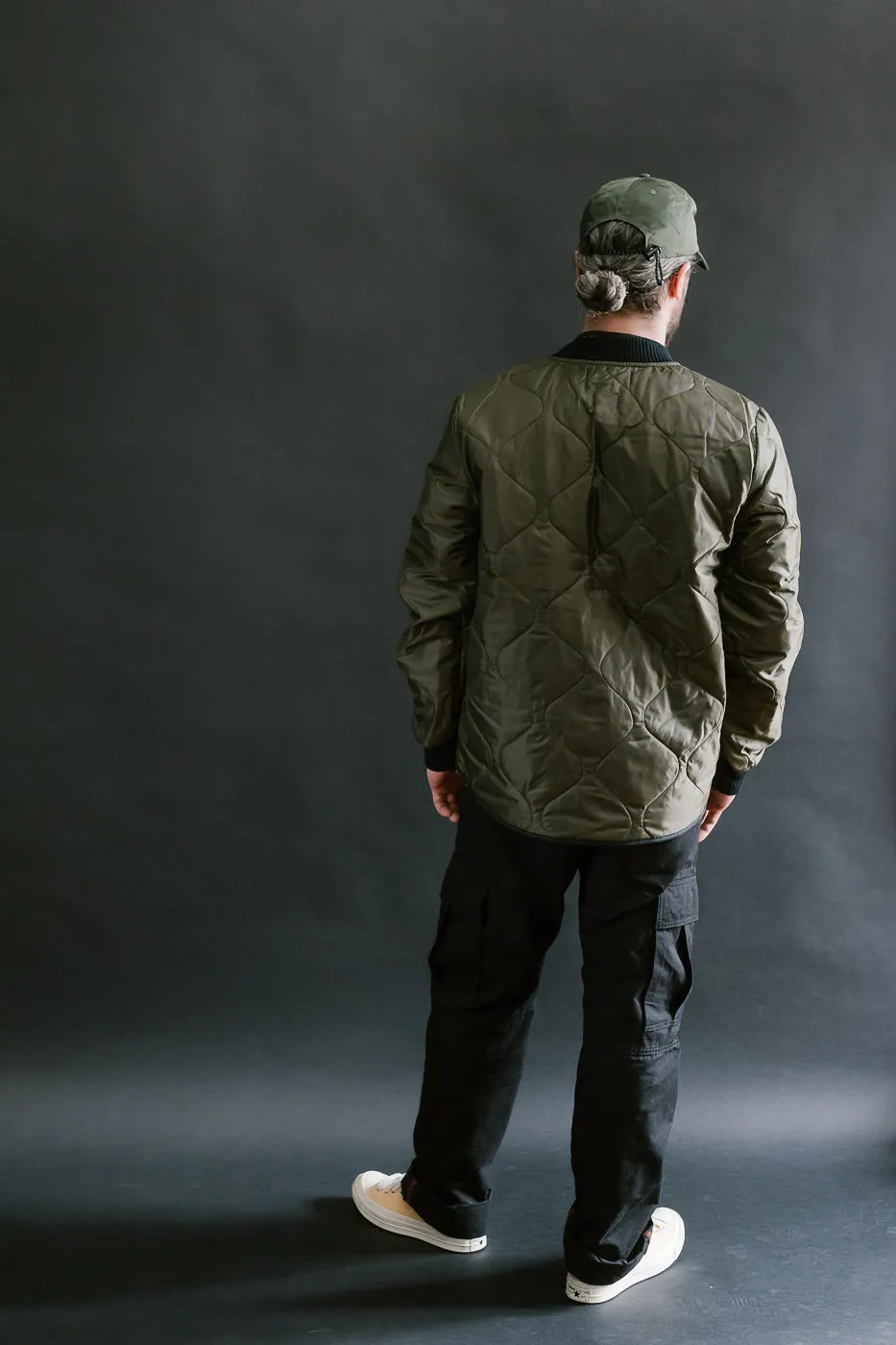 M-Z-A-NOS - Type 2 Frostbite Quilted Nylon Jacket - Khaki