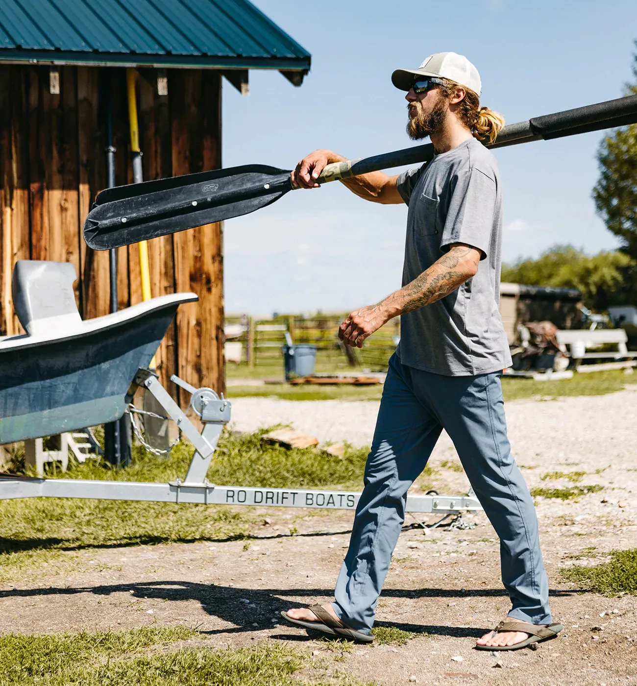 Men's Tradewind Pant - Slate Blue