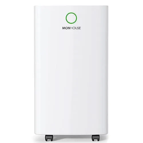 MONHOUSE 25L/Day Digital Dehumidifier - Large 4L Tank (New)