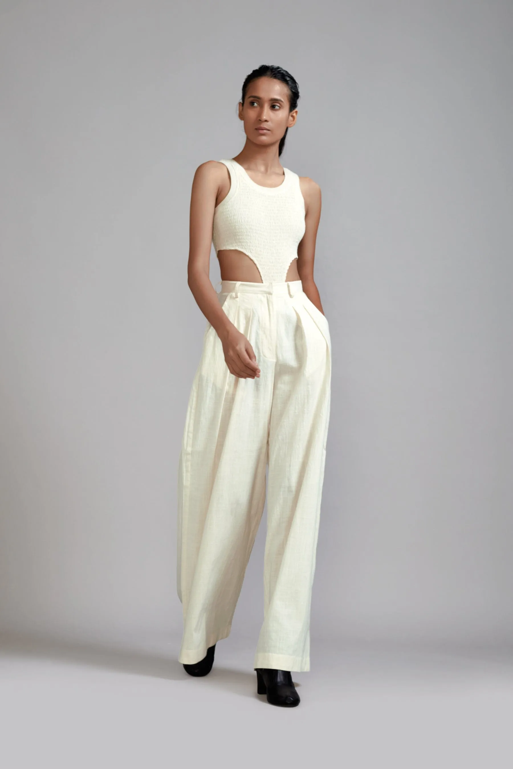 Off-White Smocked Bodysuit (Ready to Ship)