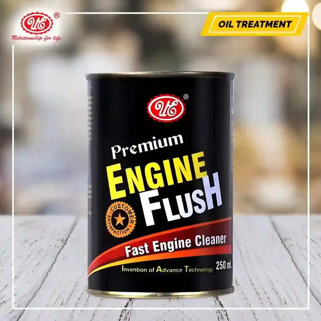 Premium Engine Flush Oil | Engine Oil Treatment Removes Slug & Keep Engine Clean & Safe
