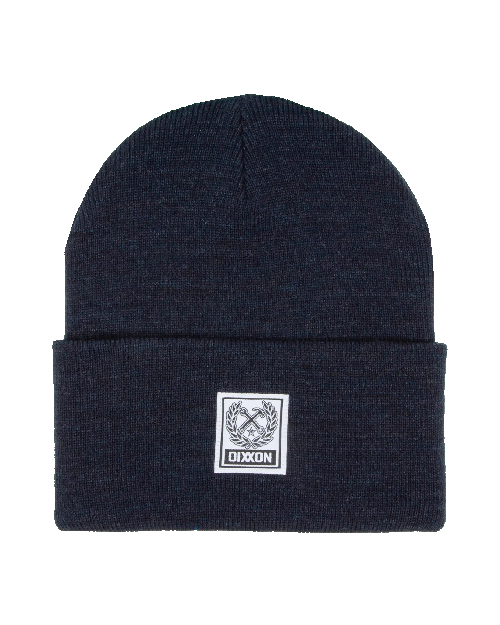 Ribbed Beanie - Heather Navy