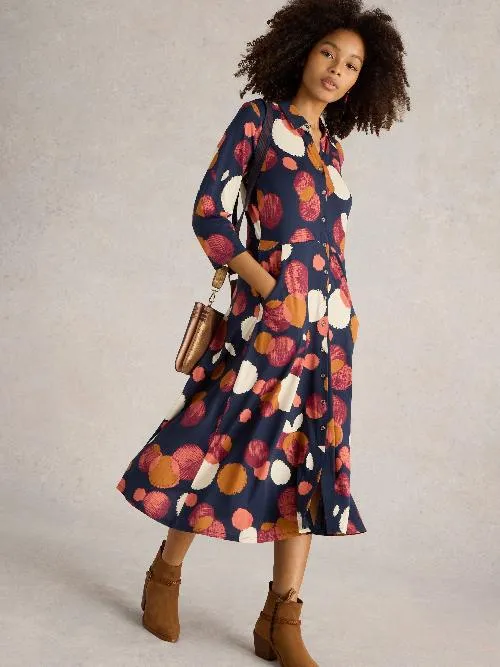 Rua Jersey Shirt Dress