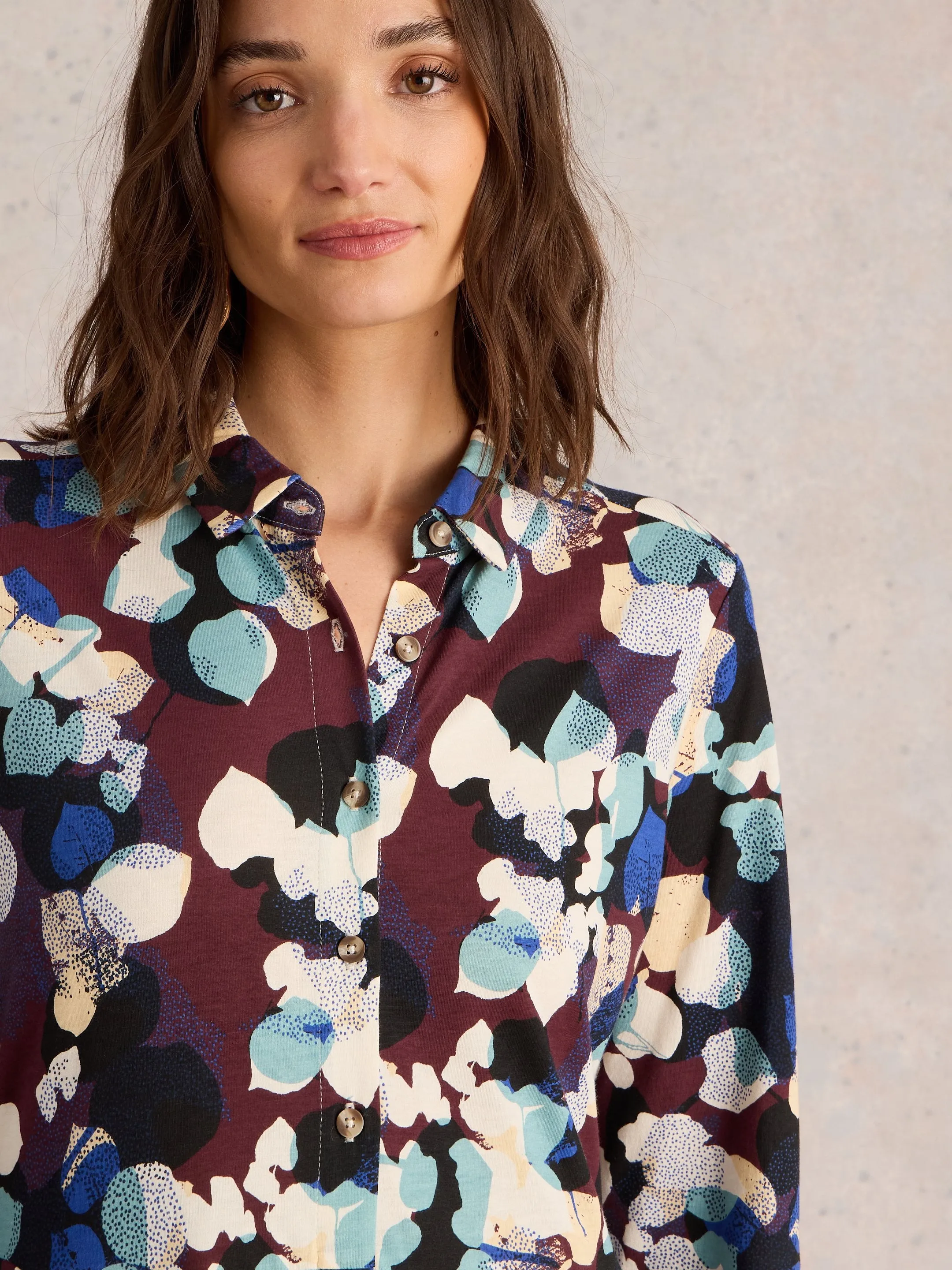 Rua Jersey Shirt Dress