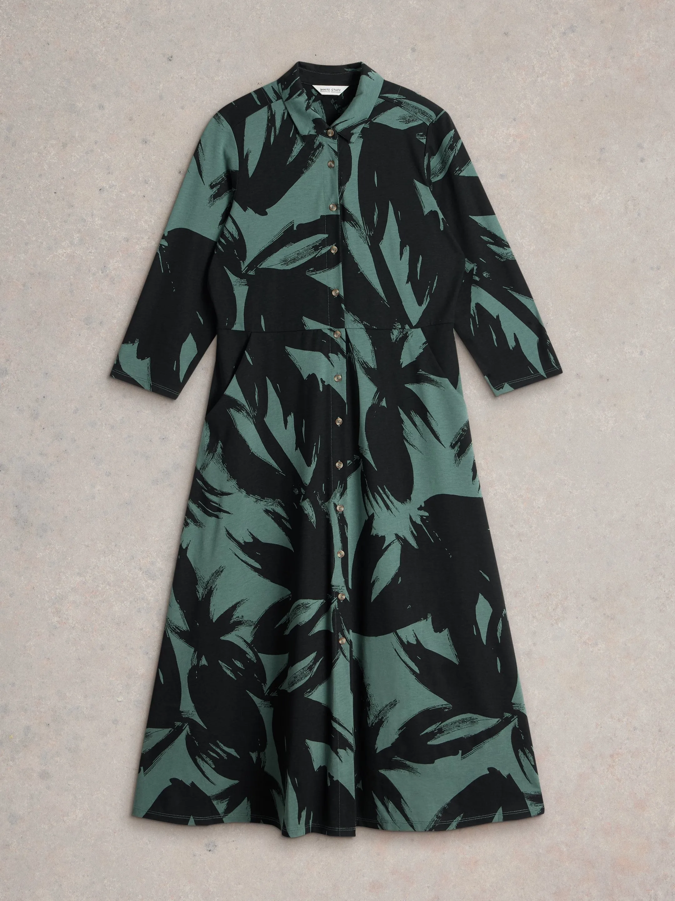 Rua Jersey Shirt Dress