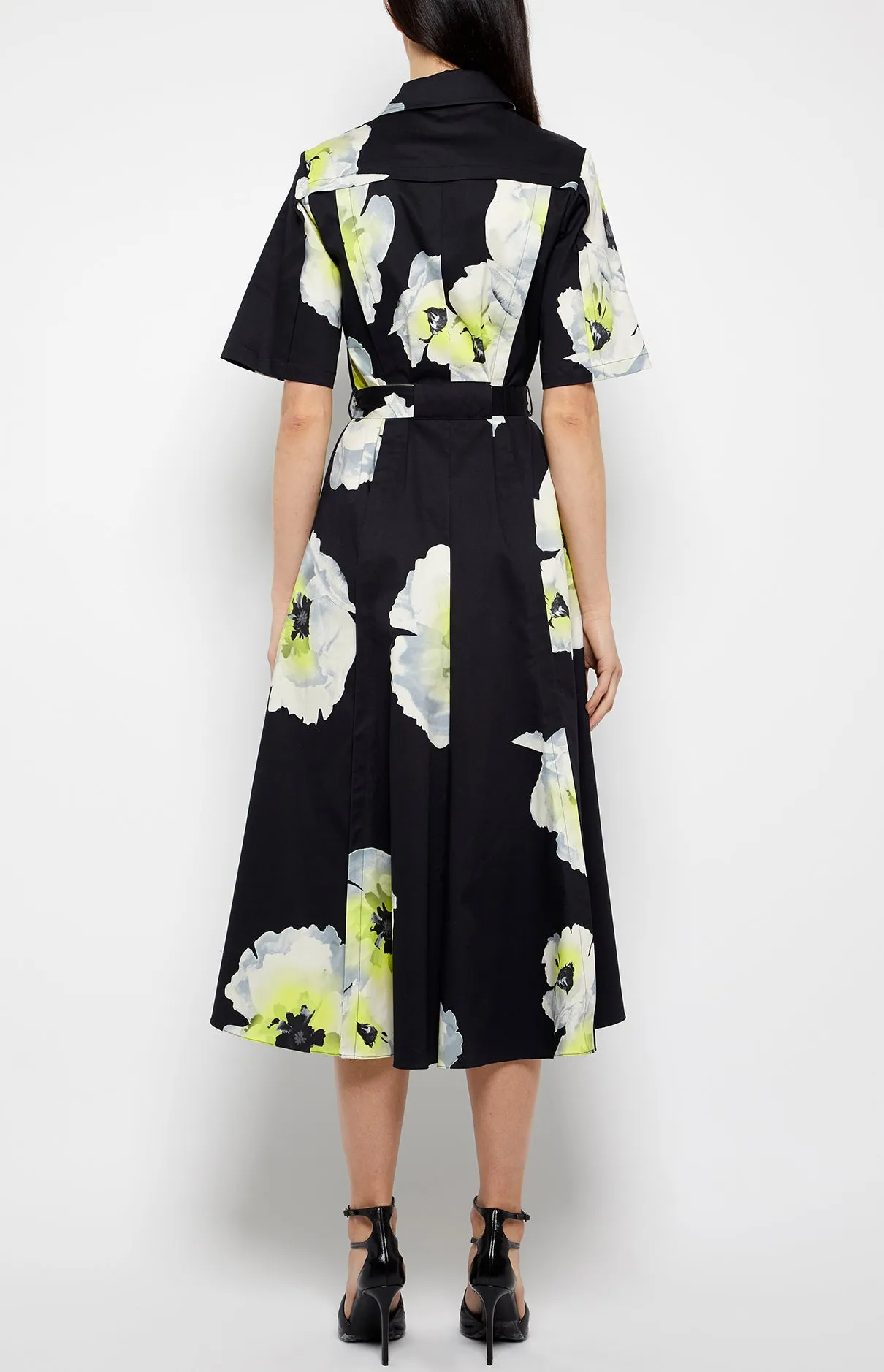 SHORT SLEEVE SHIRT DRESS