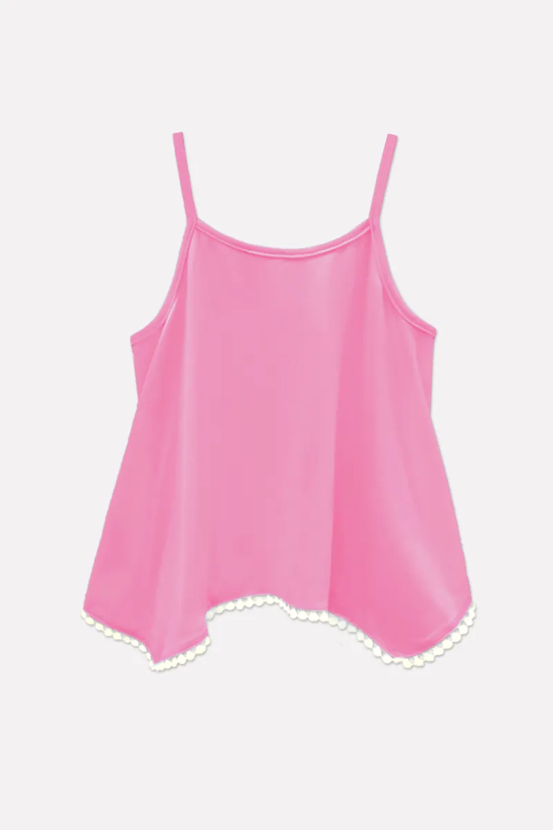 Simply Soft Swing Tank - Neon Barbie Pink