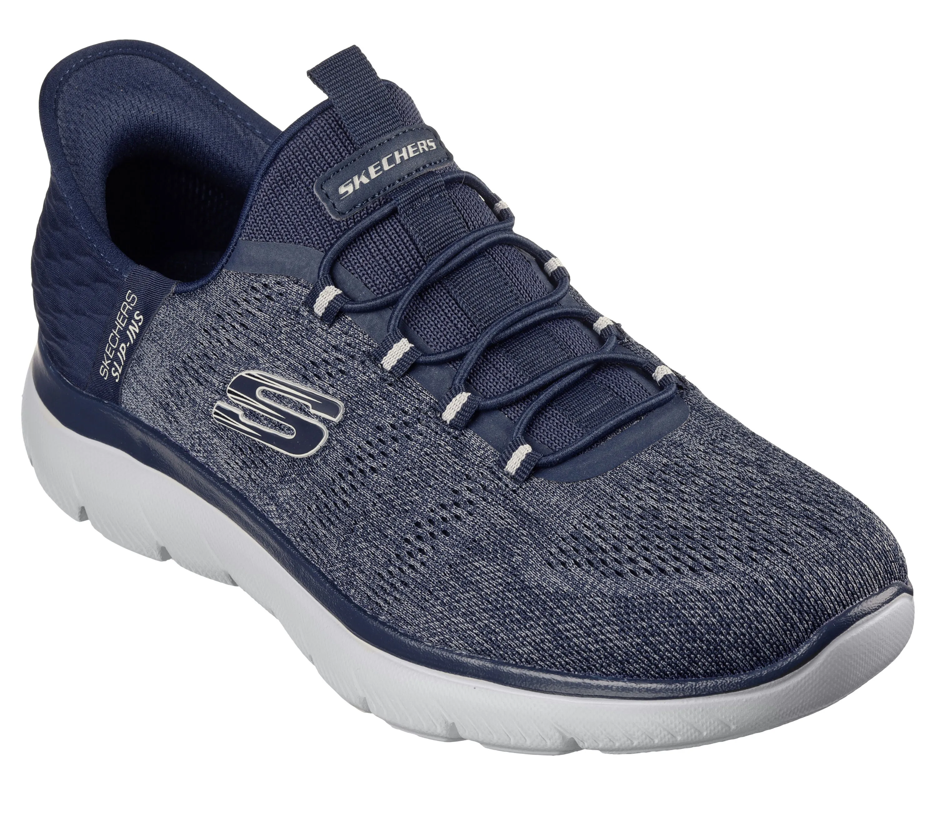 Skechers Mens Summits Key Pace Hands Free Slip in 