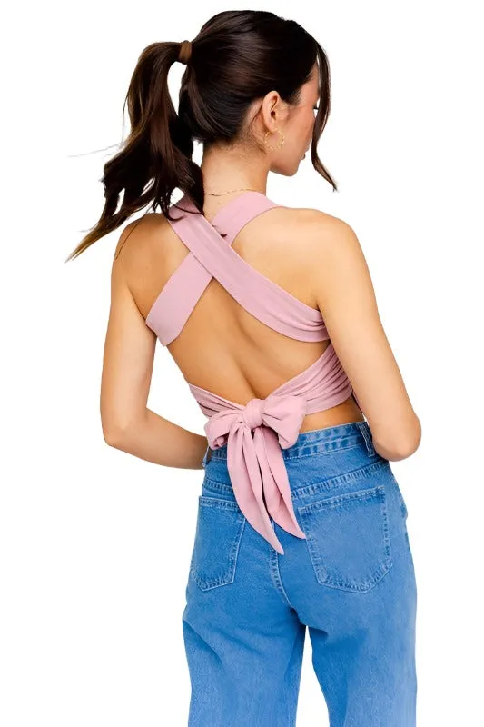 Smocked Tank Crop Top