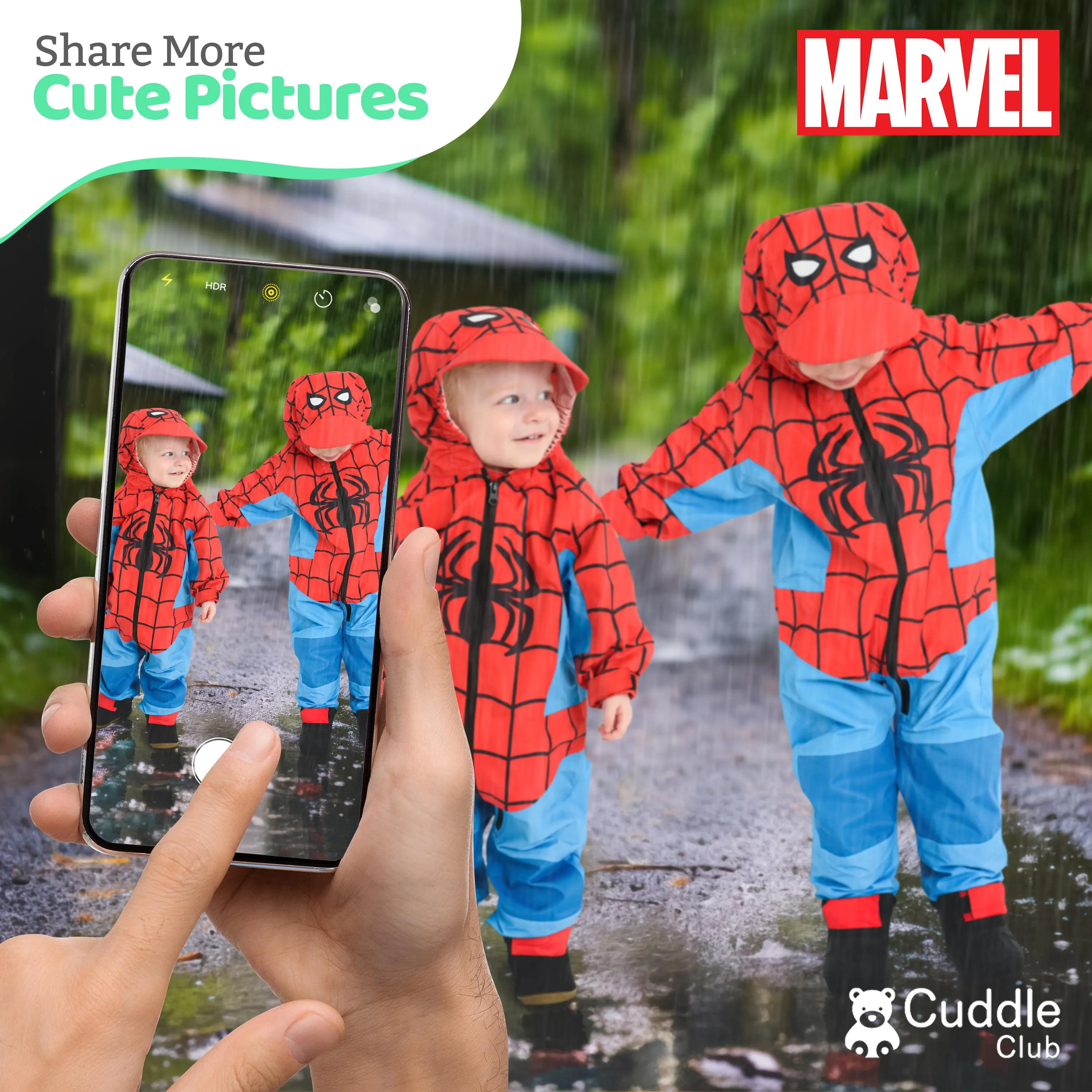 Spiderman Rain Suit