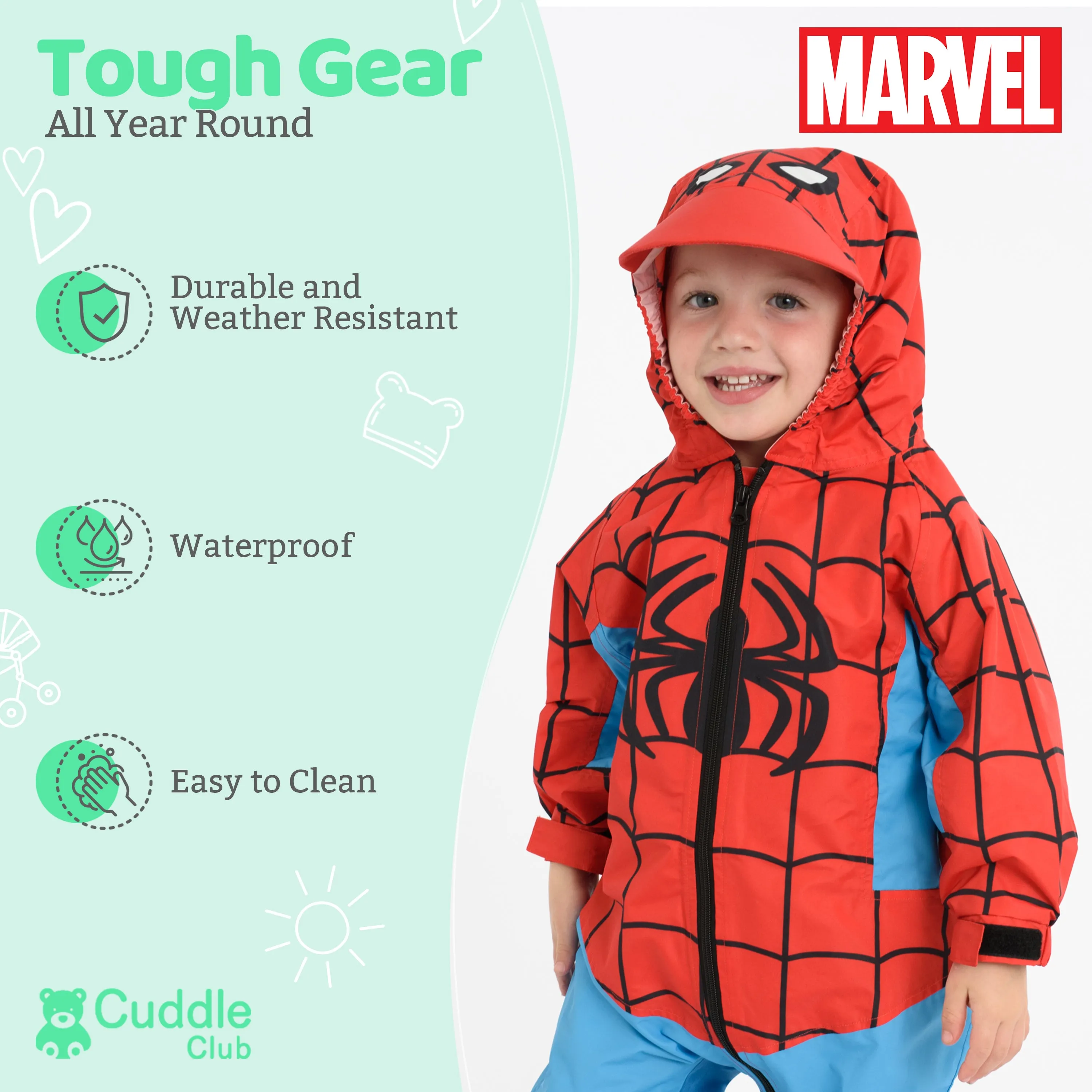 Spiderman Rain Suit