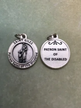 St. Giles (died c.720) holy medal