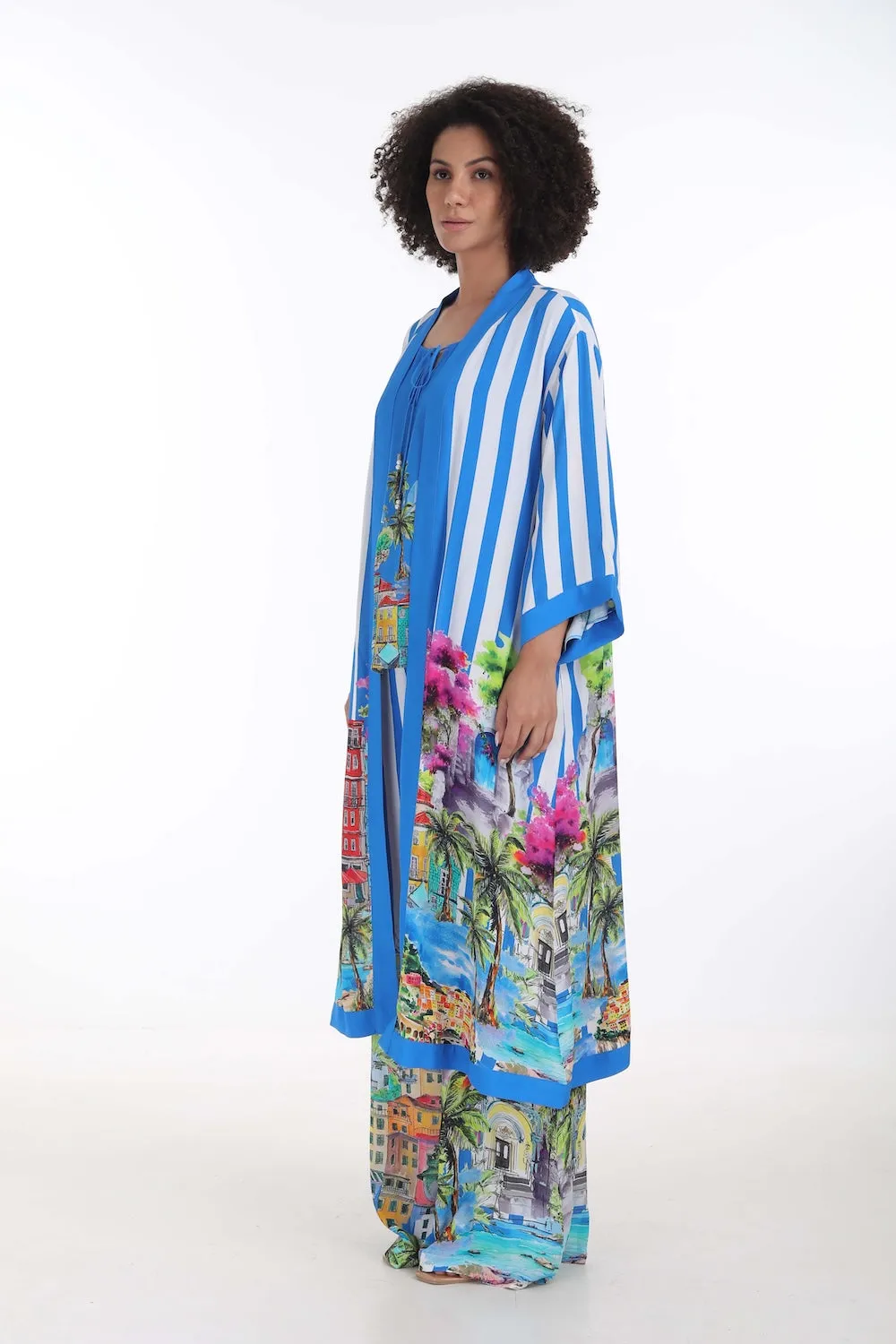 ST TROPEZ - KIMONO SHRUG (LONG)
