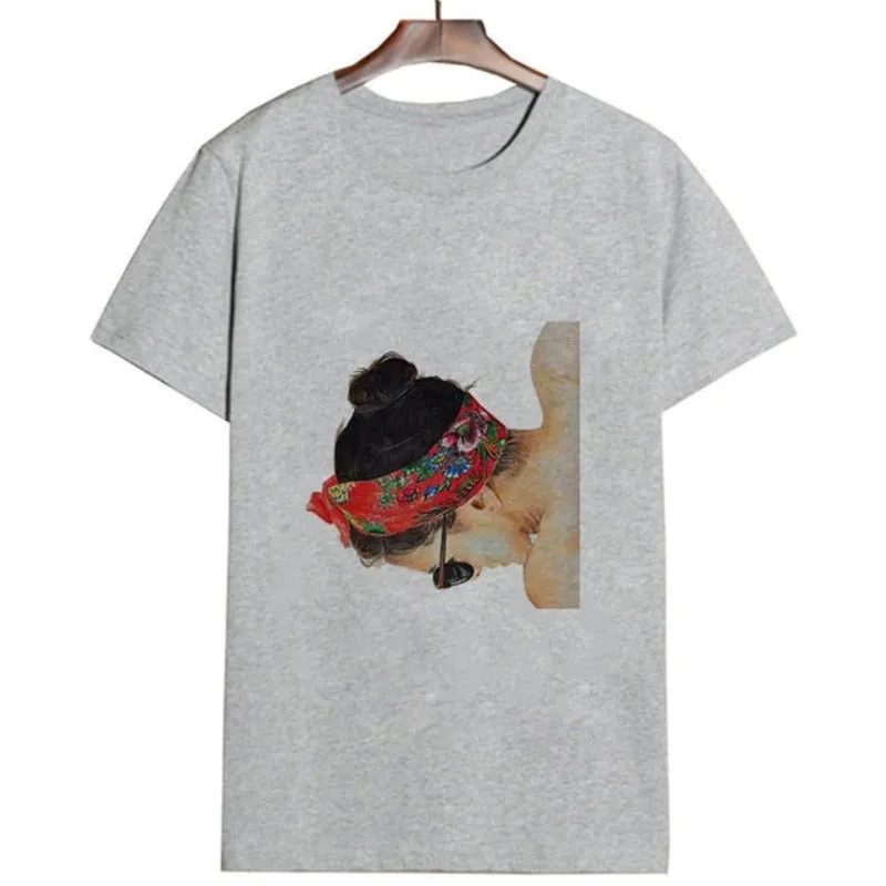 Street-wear Short Sleeve O-Neck T-Shirt