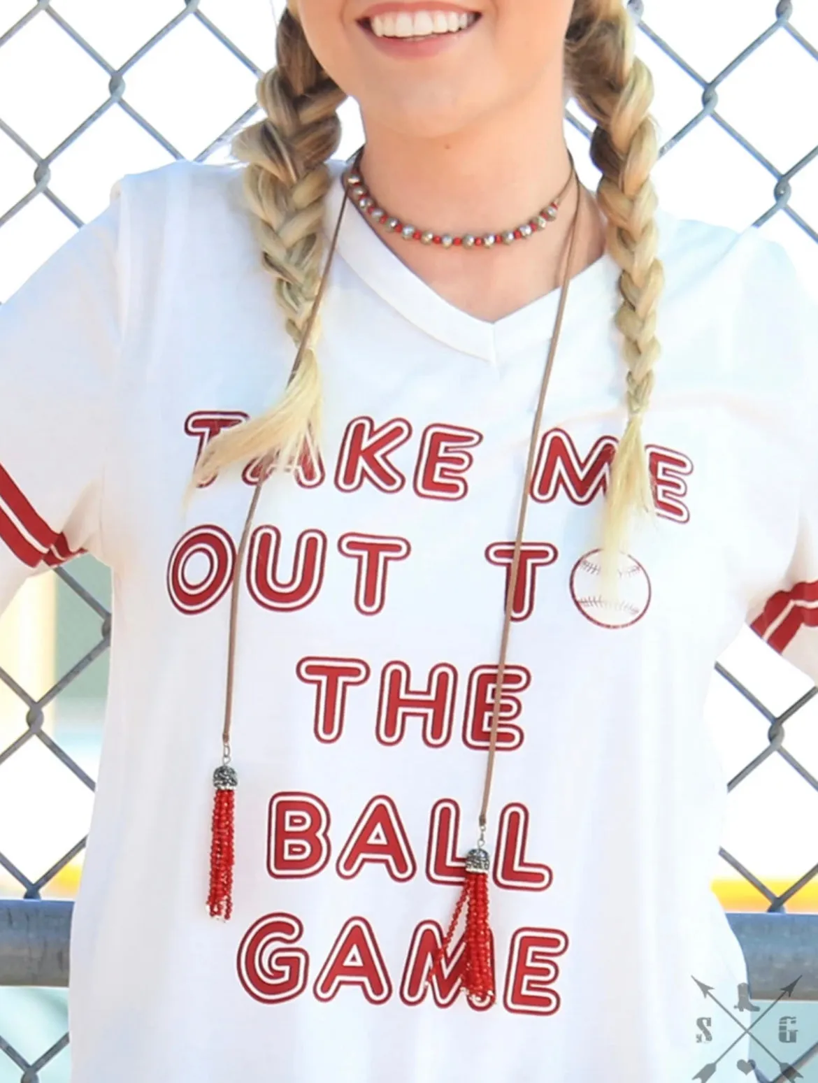 Take Me Out To The Ball Game Tee