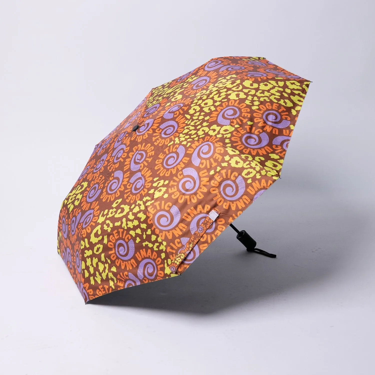 Unapologetic Swirl Came Thru Drippin' Push Button Umbrella