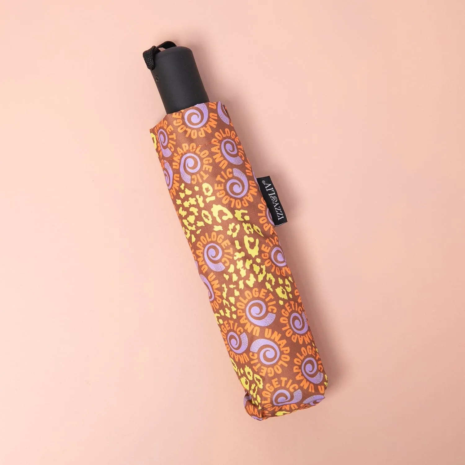 Unapologetic Swirl Came Thru Drippin' Push Button Umbrella