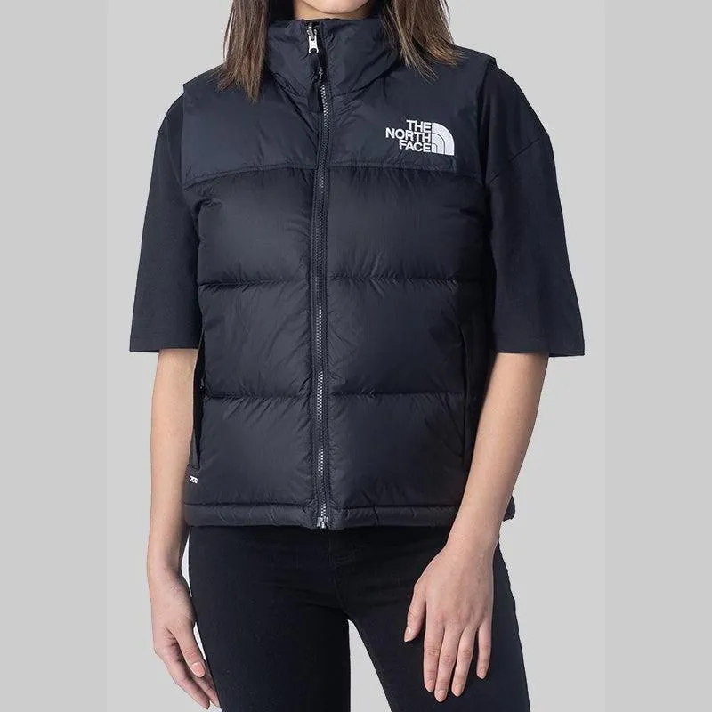 W 1996 Retro Nuptse Vest - Black