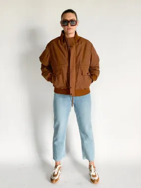 Wool Check Bomber