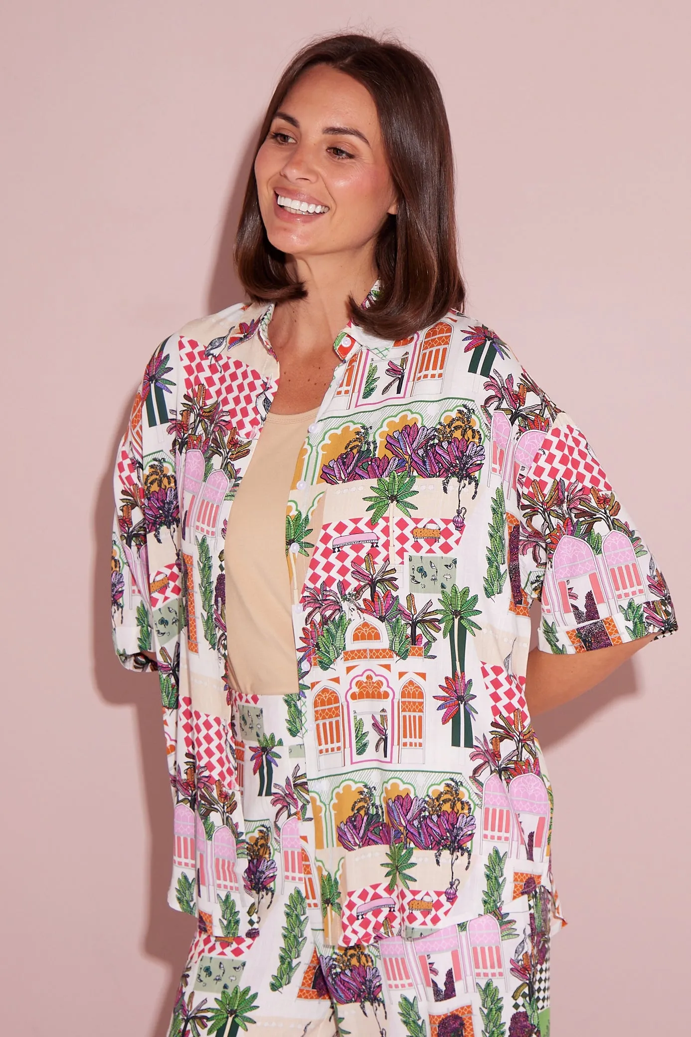 Zafira Short Sleeve Shirt - Marrakesh
